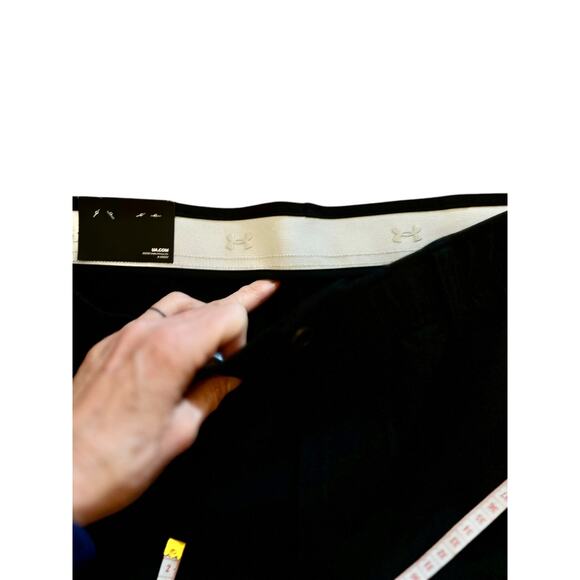 UNDER ARMOUR MENS GOLF STRAIGT PANTS ELASTIC WAIST WATER REPELLANT UPF 50 34/32 - Picture 4 of 12